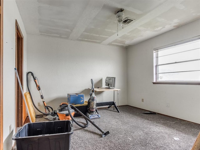 200 S Morgan Dr, Moore, OK 73160 - home office featuring carpet