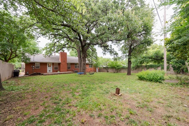 320 E 13th St, Edmond, OK 73034 - view of fenced backyard