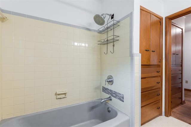 320 E 13th St, Edmond, OK 73034 - bathroom featuring shower / bath combination