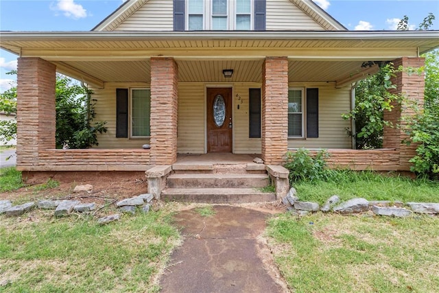 625 N Broadway St, Hydro, OK 73048 - view of front of house featuring a porch
