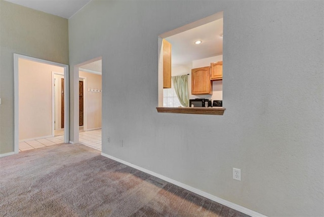 442 W Apple Branch Way, Mustang, OK 73064 - unfurnished room featuring light colored carpet and baseboards