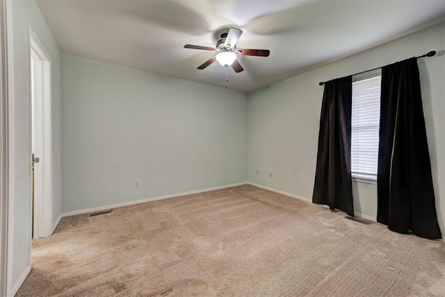 442 W Apple Branch Way, Mustang, OK 73064 - empty room with carpet floors and ceiling fan