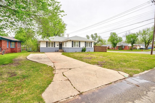 1701 Andover Ct, The Village, OK 73120 - view of front facade featuring driveway