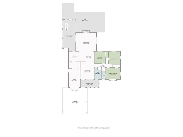 829 Arnold Ave, Moore, OK 73160 - view of home floor plan