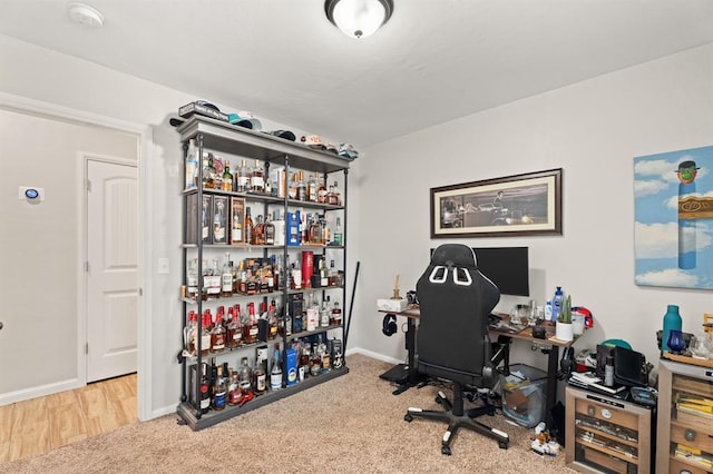 104 N Ramblin Oaks Dr, Moore, OK 73160 - office space with carpet flooring