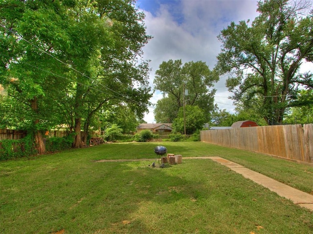 1125 E Fay St, Shawnee, OK 74801 - view of yard