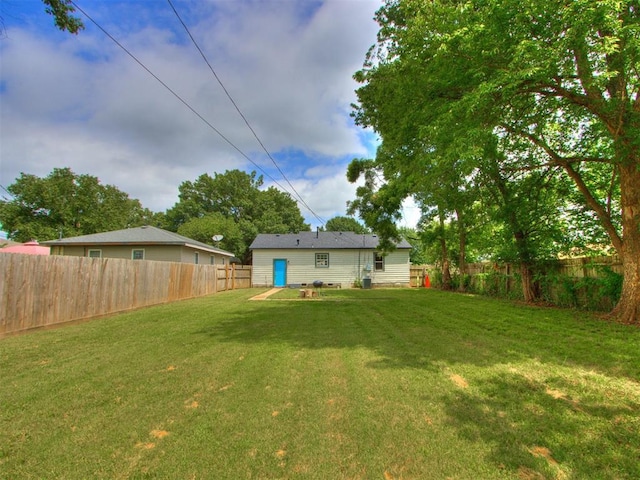 1125 E Fay St, Shawnee, OK 74801 - view of fenced backyard