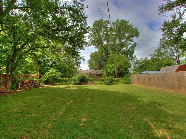 1125 E Fay St, Shawnee, OK 74801 - view of yard