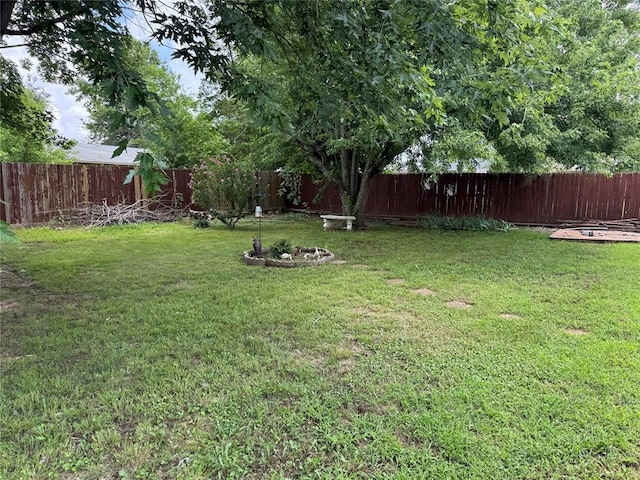 1217 Dove Hollow Dr, Tecumseh, OK 74873 - view of fenced backyard