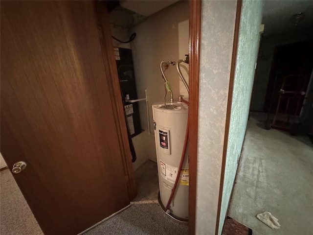 1217 Dove Hollow Dr, Tecumseh, OK 74873 - utilities with water heater