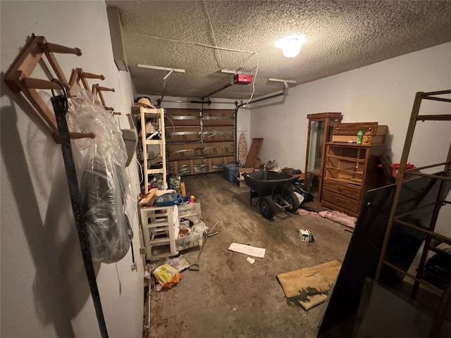1217 Dove Hollow Dr, Tecumseh, OK 74873 - garage featuring a garage door opener