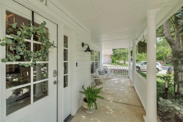4201 Echohollow Trl, Edmond, OK 73025 - view of porch