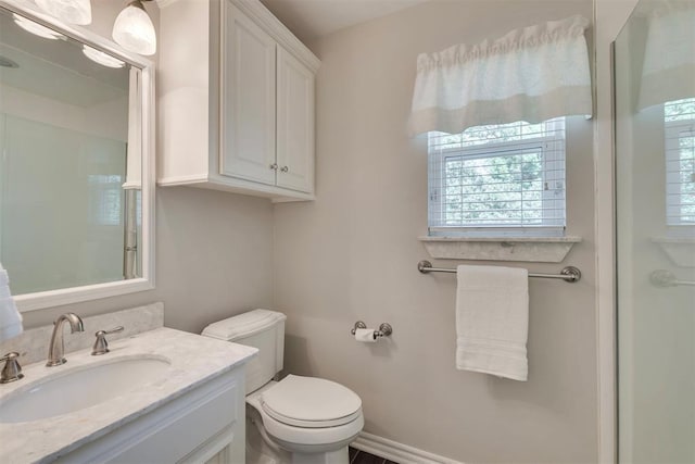 4201 Echohollow Trl, Edmond, OK 73025 - full bath featuring vanity and a shower