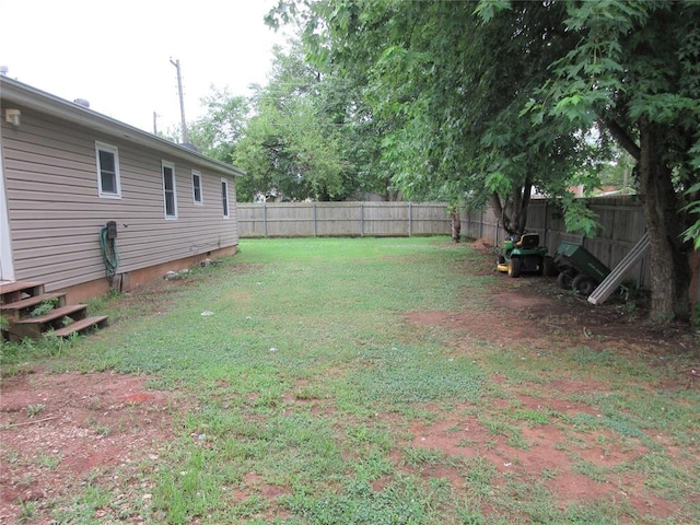 404 S 6th St, Tecumseh, OK 74873 - view of fenced backyard