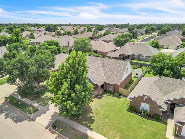 18317 Chestnut Oak Dr, Edmond, OK 73012 - aerial perspective of suburban area