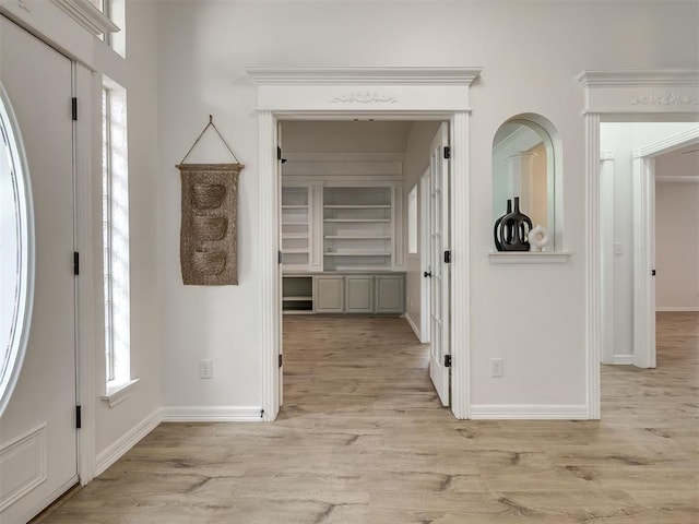 1340 NW 168th St, Edmond, OK 73012 - foyer featuring light wood-type flooring