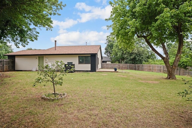3300 Outpost Cir, Norman, OK 73072 - view of fenced backyard