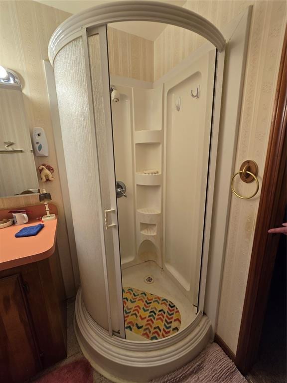 730 N Santa Fe St Unit 4052073333, Pauls Valley, OK 73075 - full bath featuring a shower stall