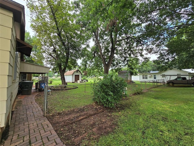 730 N Santa Fe St Unit 4052073333, Pauls Valley, OK 73075 - view of yard