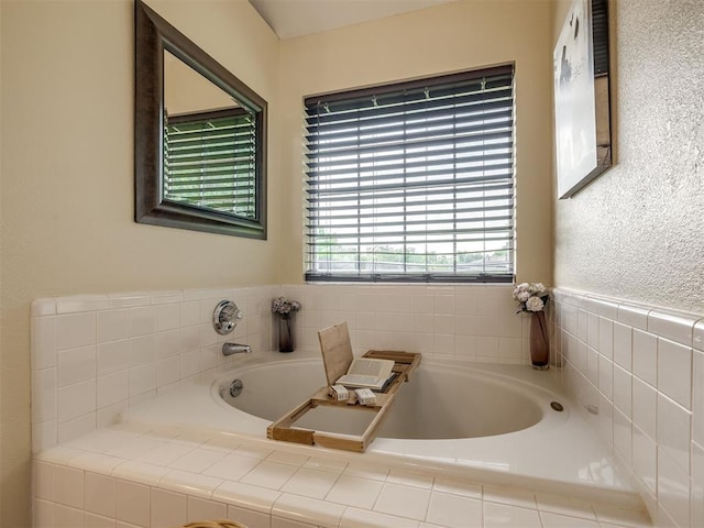 17213 Sunny Hollow Rd, Edmond, OK 73012 - bathroom featuring a garden tub