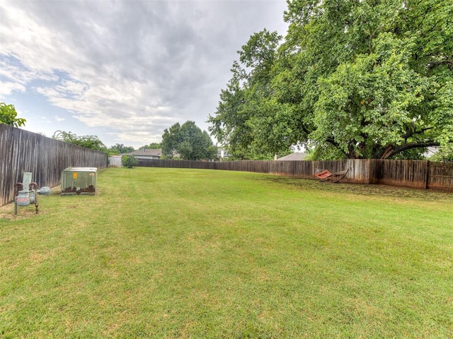 17213 Sunny Hollow Rd, Edmond, OK 73012 - view of fenced backyard