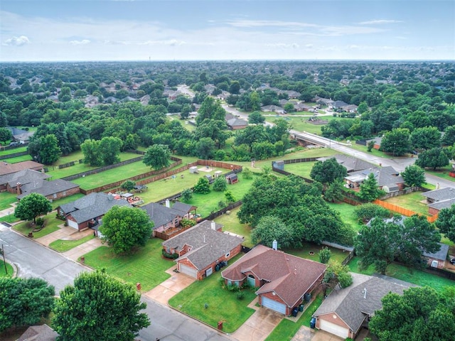 17213 Sunny Hollow Rd, Edmond, OK 73012 - aerial perspective of suburban area