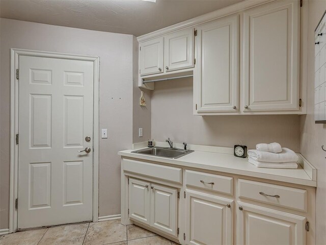3716 Equestrian Ct, Edmond, OK 73034 - kitchen featuring light countertops and light tile patterned floors