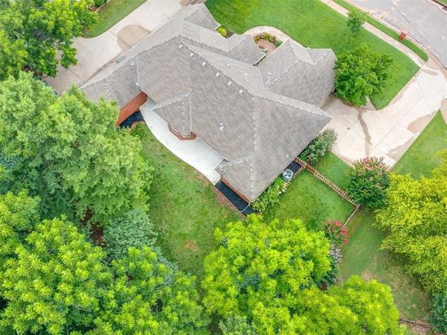 3716 Equestrian Ct, Edmond, OK 73034 - view from above of property