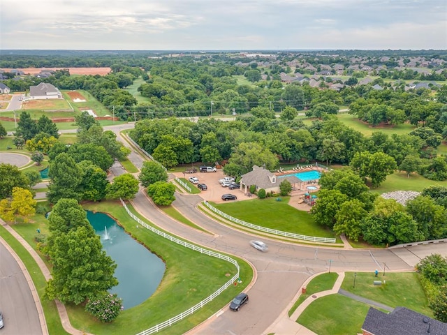 3716 Equestrian Ct, Edmond, OK 73034 - drone / aerial view of a large body of water
