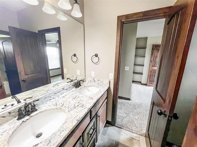 2010 Lakewood, Seminole, OK 74868 - full bathroom featuring double vanity