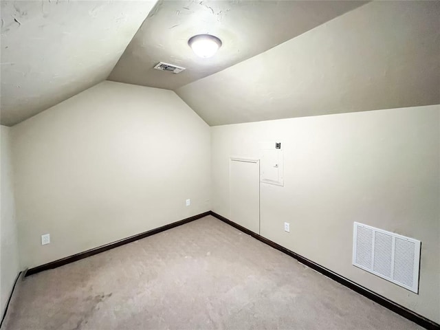 2010 Lakewood, Seminole, OK 74868 - additional living space with vaulted ceiling and carpet floors