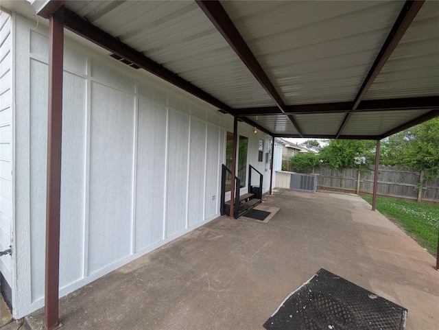 733 E Steed Dr, Midwest City, OK 73110 - view of patio / terrace