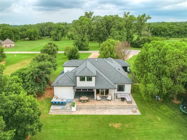 3604 Valley Creek Cir, Edmond, OK 73034 - aerial view of property and surrounding area