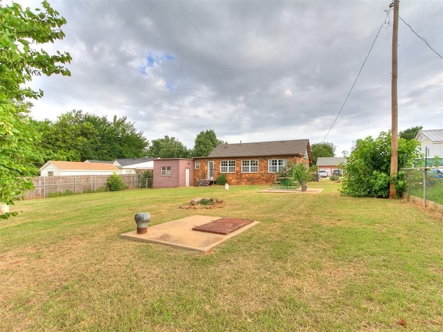 1016 Maple Ave, Yukon, OK 73099 - rear view of property