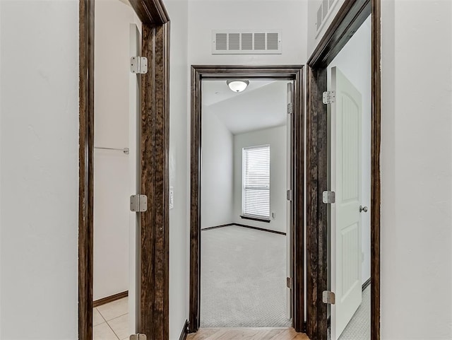 18501 El Greco Dr, Edmond, OK 73012 - hall featuring baseboards