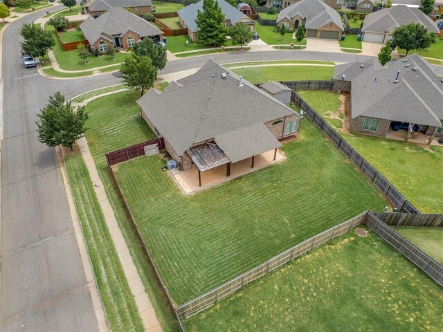 18501 El Greco Dr, Edmond, OK 73012 - aerial perspective of suburban area
