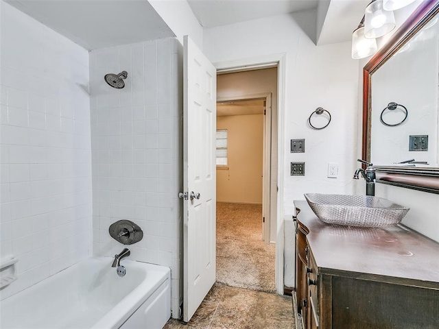 1040 Mabel C Fry Blvd, Yukon, OK 73099 - bathroom with bathing tub / shower combination and vanity