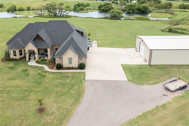 15936 SW 12th St, Yukon, OK 73099 - view of subject property with a nearby body of water