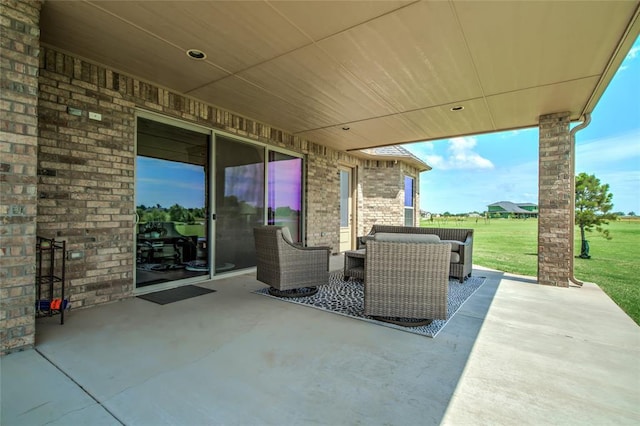 15936 SW 12th St, Yukon, OK 73099 - view of patio