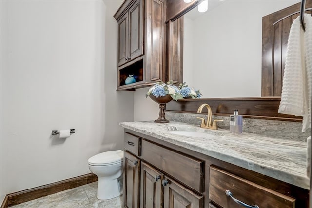 15936 SW 12th St, Yukon, OK 73099 - bathroom with vanity and toilet