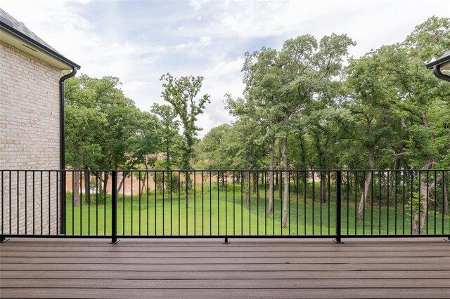 3005 Bee Hive Way, Jones, OK 73049 - wooden deck with a yard