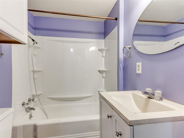 3240 SW 119th St, Oklahoma City, OK 73170 - full bathroom featuring bathing tub / shower combination and vanity
