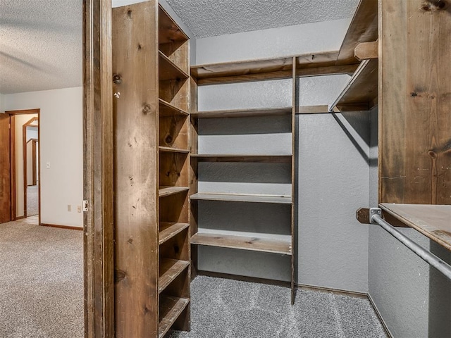 4812 Hunton Ter, Yukon, OK 73099 - walk in closet featuring carpet floors