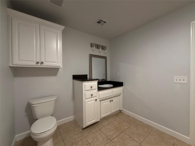 1016 Erinova Dr, Yukon, OK 73099 - bathroom with vanity and tile patterned flooring
