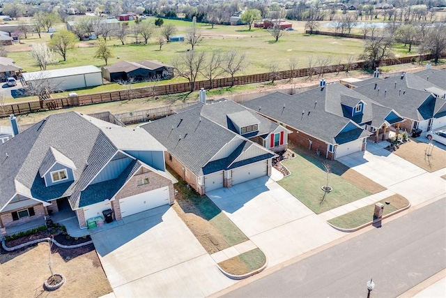 1624 NE 32nd St, Moore, OK 73160 - aerial perspective of suburban area