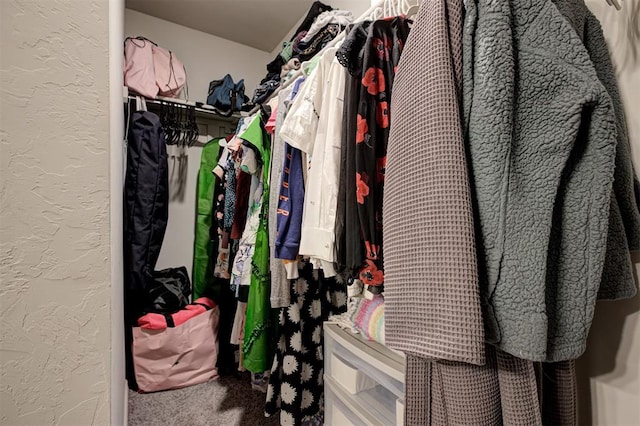 11725 Casey Dr, Yukon, OK 73099 - walk in closet with carpet flooring