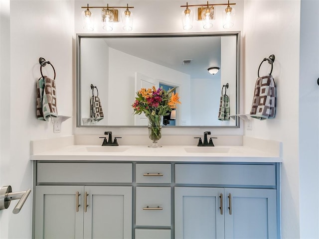 6516 SE 87th St, Oklahoma City, OK 73135 - full bathroom with double vanity
