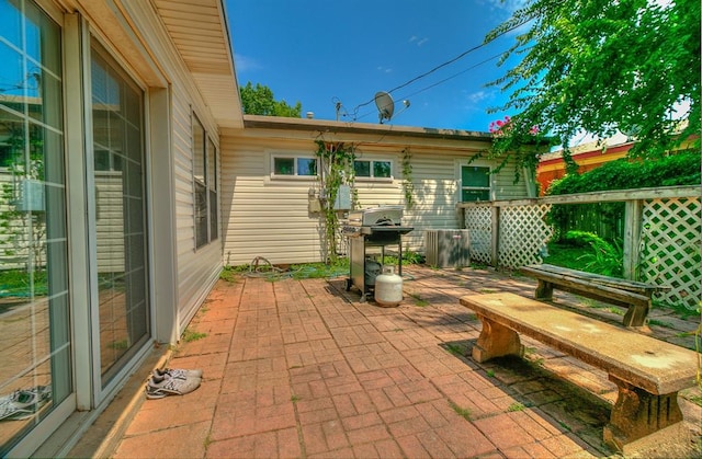 2317 N Redmond Ave, Bethany, OK 73008 - view of patio / terrace with area for grilling