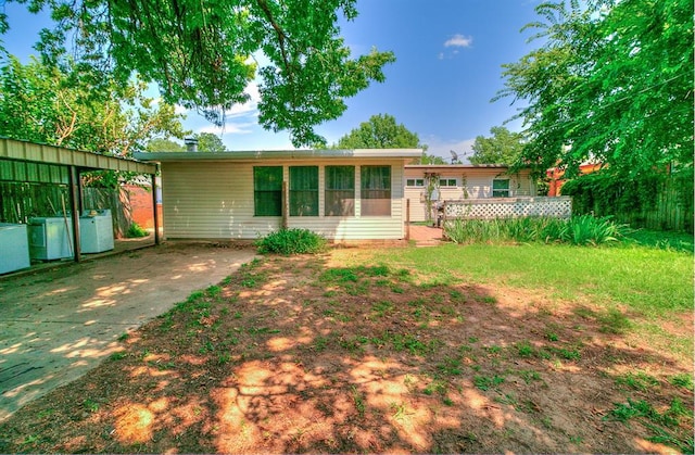2317 N Redmond Ave, Bethany, OK 73008 - back of property