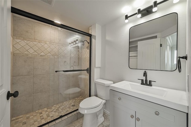 1200 NW 95th St, Oklahoma City, OK 73114 - full bathroom featuring vanity and a tile shower